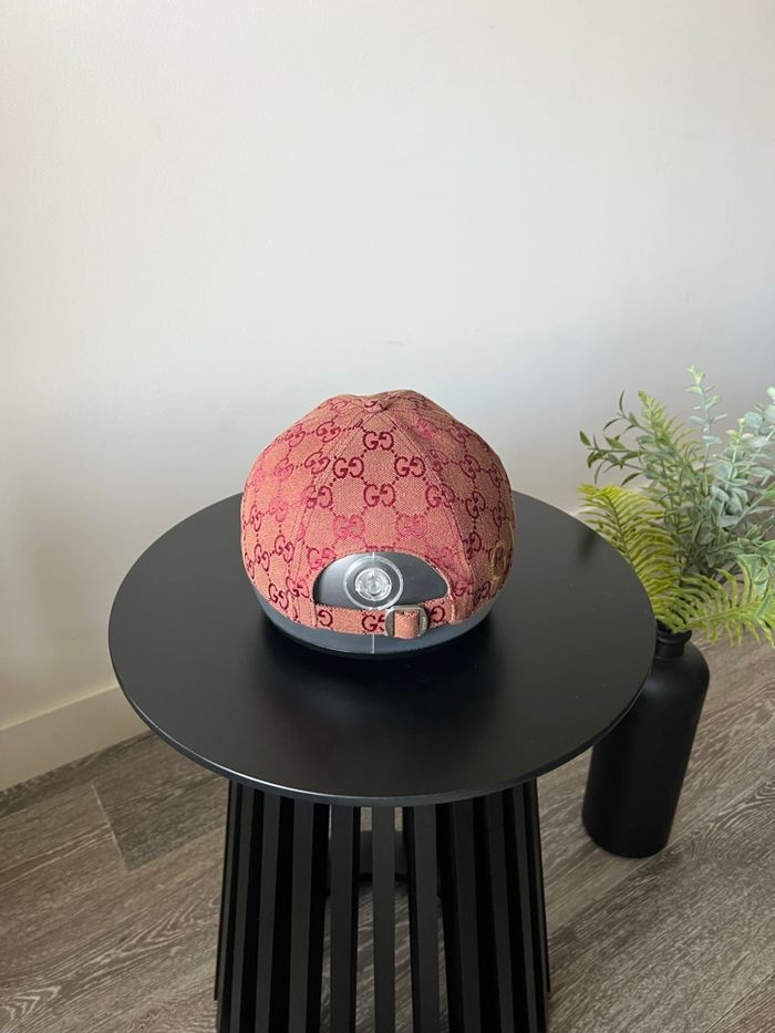 Casquette Gucci rouge - photo numéro 5