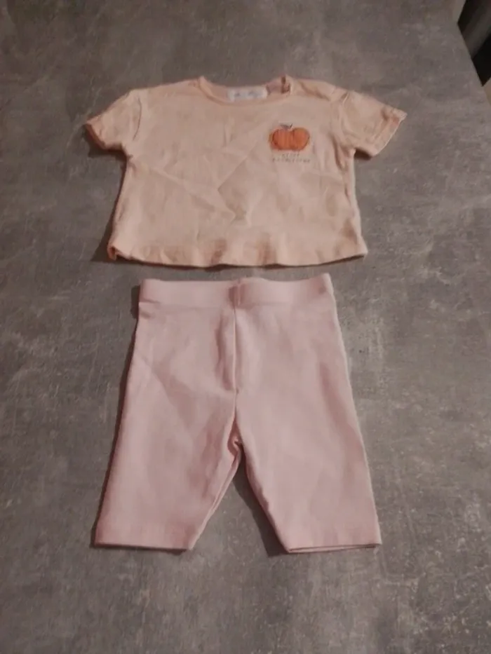 Ensemble bébé fille 6 mois