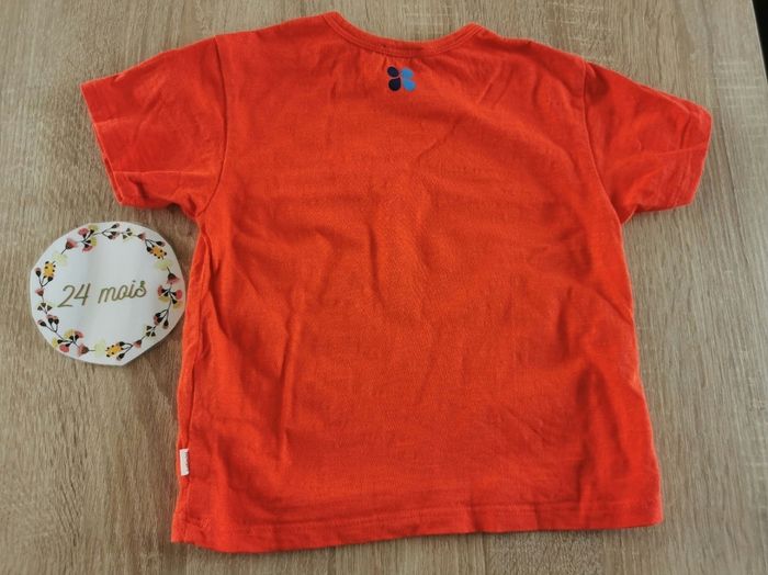 Lot de 3 t-shirts manches courtes bébé garçon 2ans catimini - photo numéro 7