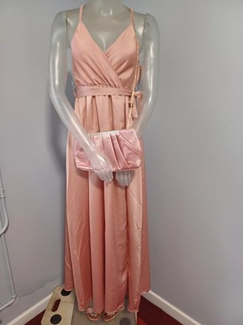 Enssemble soirée : robe +sac+ chaussure