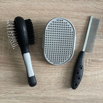 Brosse et peigne poils d’animaux 