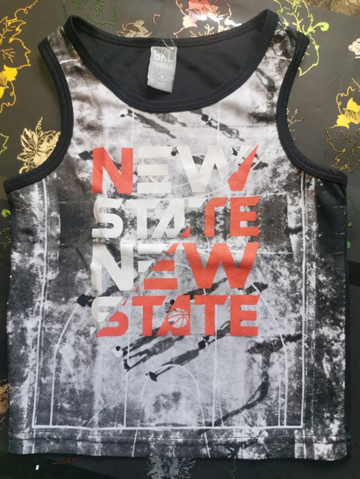 débardeur taille 4 ans