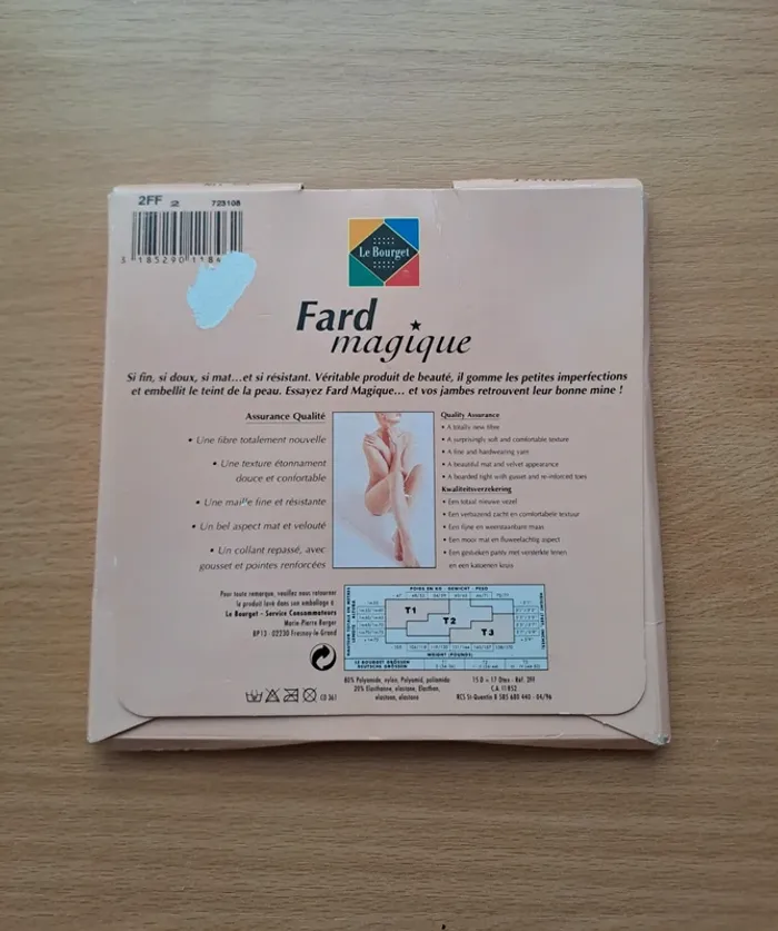 Paire de collants T2 lin - photo numéro 2