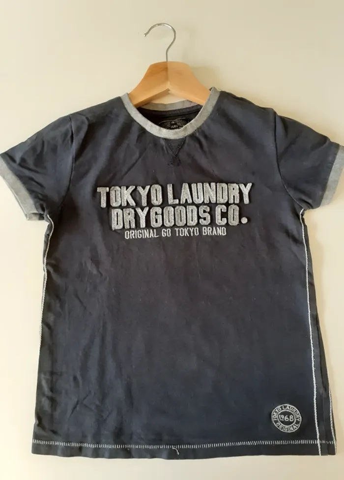T-shirt gris - 7 ans - 8 ans