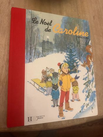 Pierre Probst - Le Noël de Caroline reliure relie rouge édition limitée livre bd album