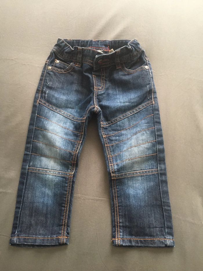 Jean taille élastique