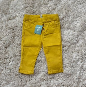 Pantalon bébé fille jaune