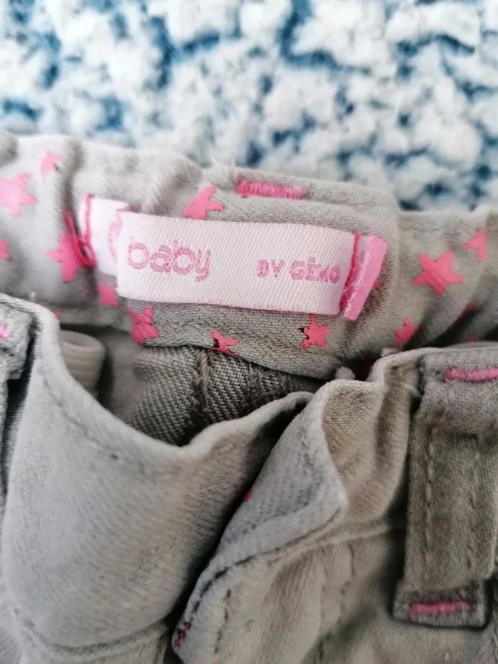 Jeans fille taille 6 mois - photo numéro 3