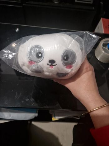 Peluche coussin panda