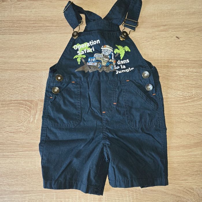 Salopette short 9 mois