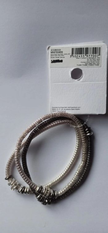 Lot de 3 bracelets fantaisie