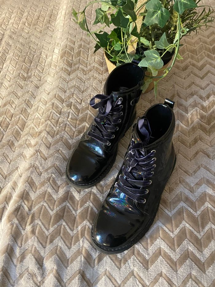 Bottines vernies Vertbaudet Taille 36 - photo numéro 4