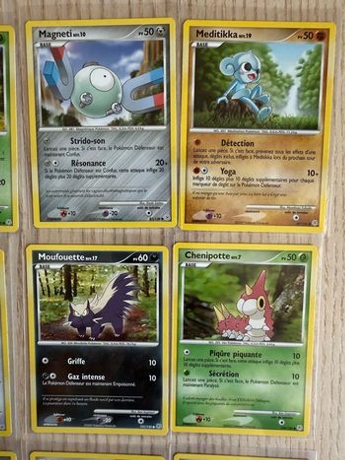 Lot de 19 cartes Pokémon Diamant et Perle FR - photo numéro 4