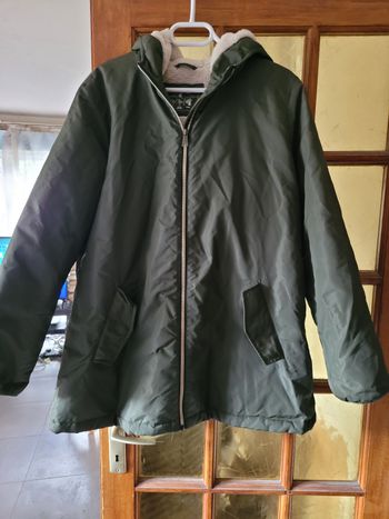 Blouson à capuche fourré et deperlant in extenso taille xl