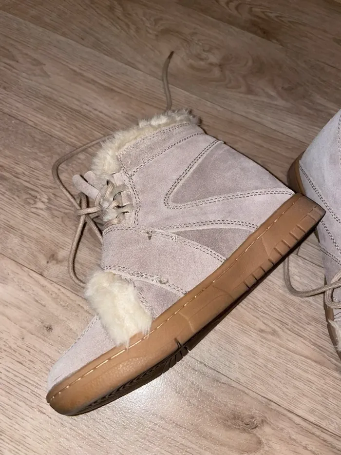 Bottines Zara compensées taille 35 - photo numéro 3