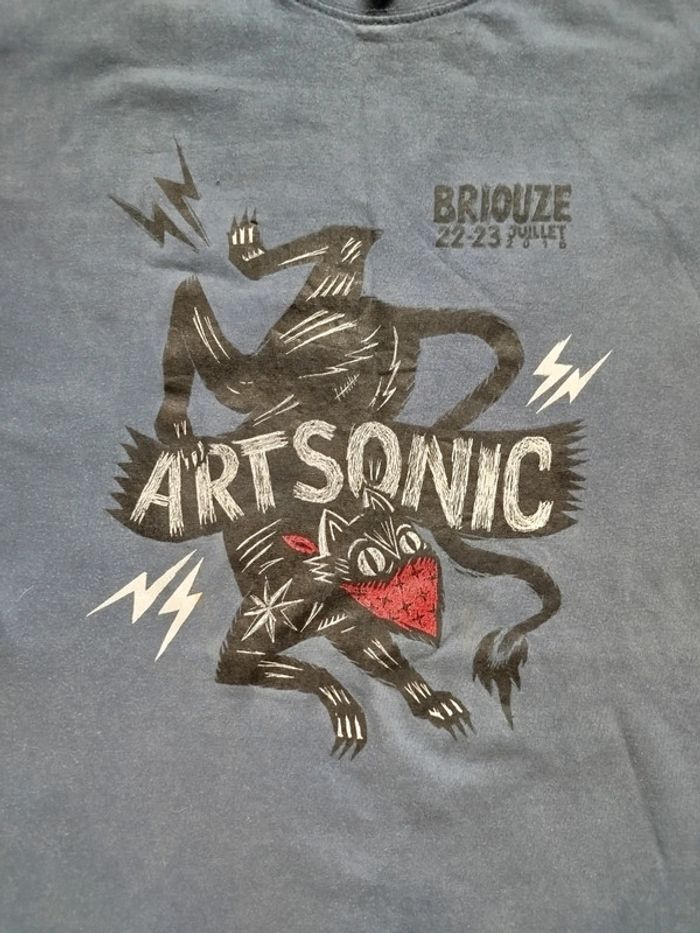 T-shirt Art Sonic - photo numéro 2