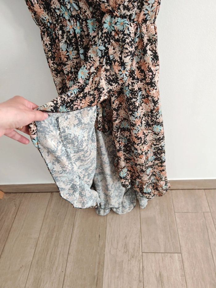 Robe longue d'été avec taille décolleté taille XXL - photo numéro 3