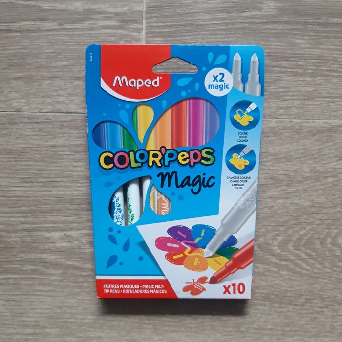 Lot de 10 feutres magiques Color'Peps Magic NEUF