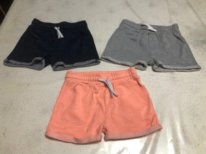 Lot de 3 shorts fille 6 ans