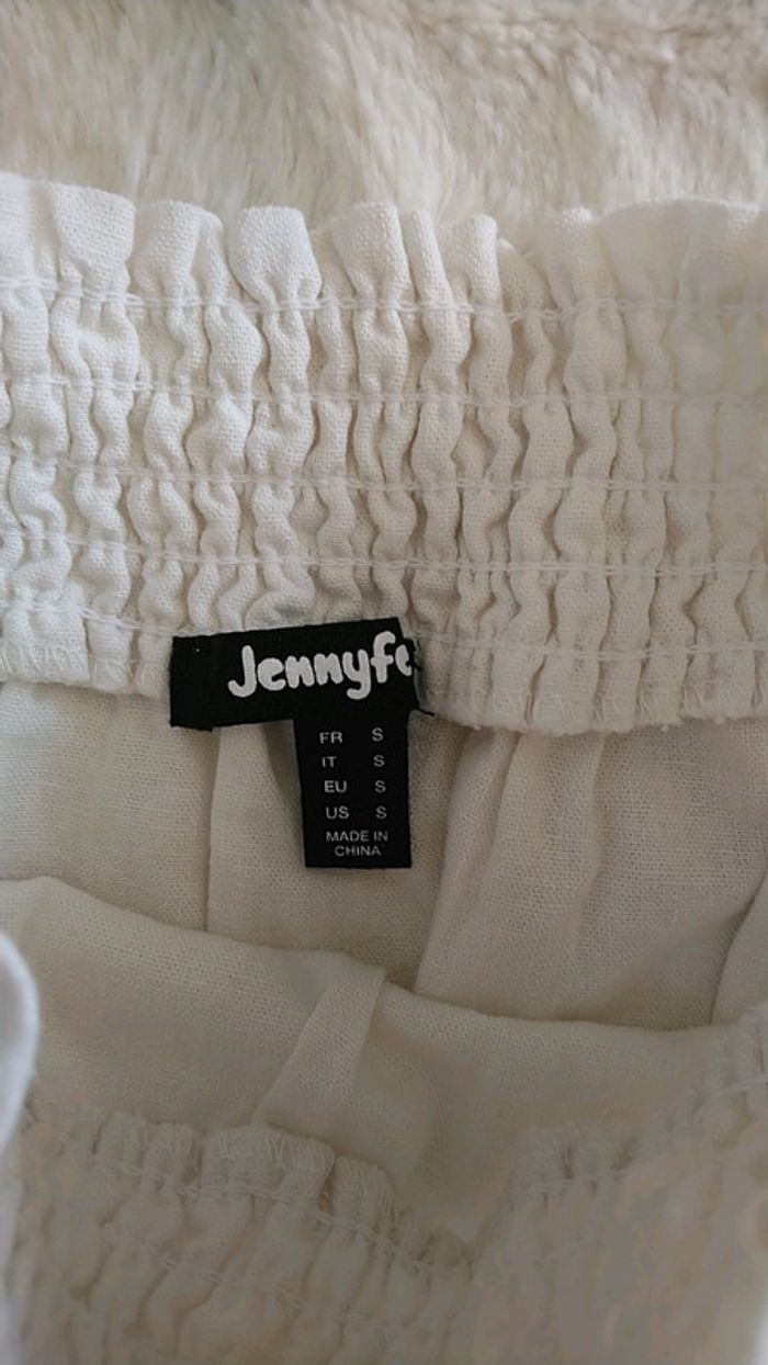 Combishort blanche - photo numéro 2