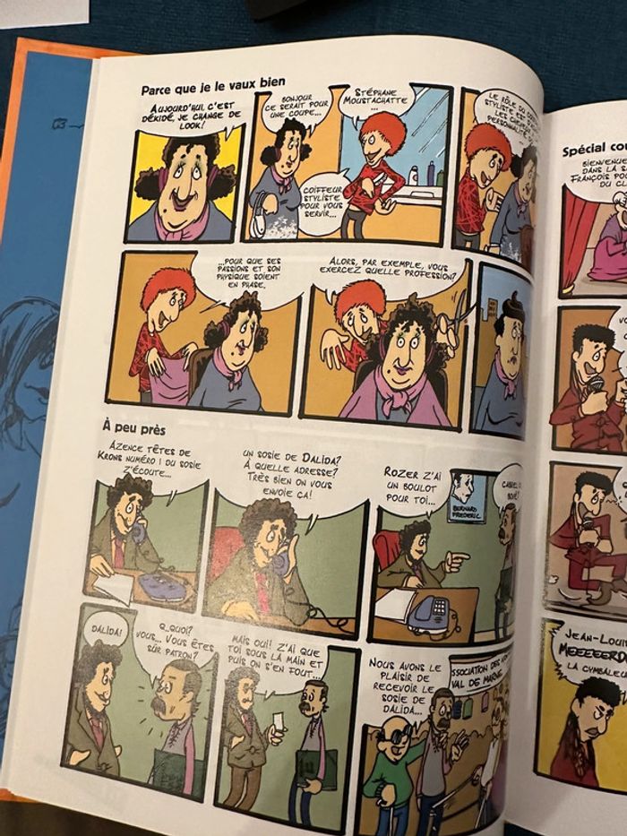 BD livre Elie Semoum Franck Dubosc Les annonces Si tu es blonde Aurel Fab Jungle - photo numéro 3