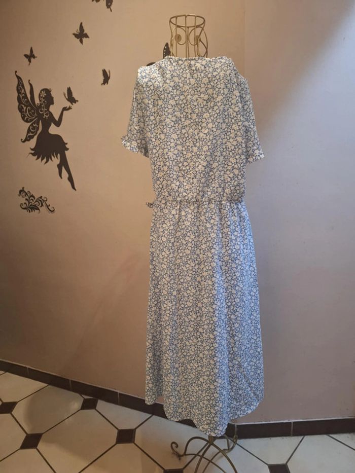 Robe fleurie cache coeur - photo numéro 4