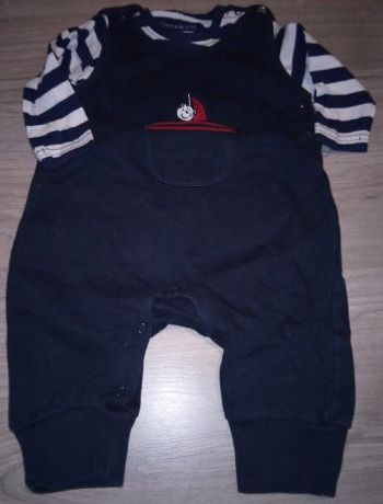 Ensemble salopette  6 mois
