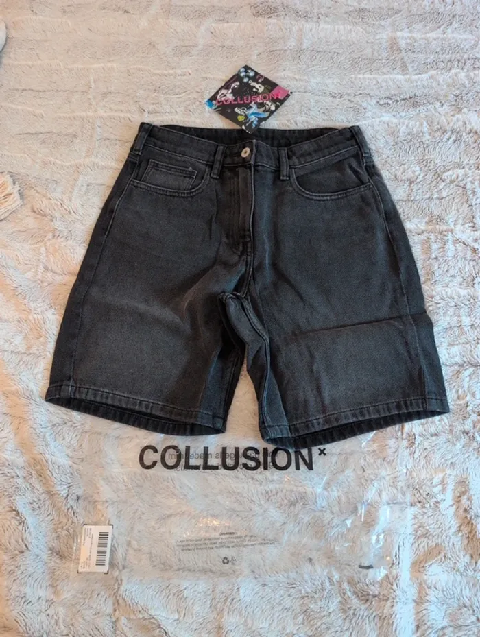 Short noir collusion neuf taille 40