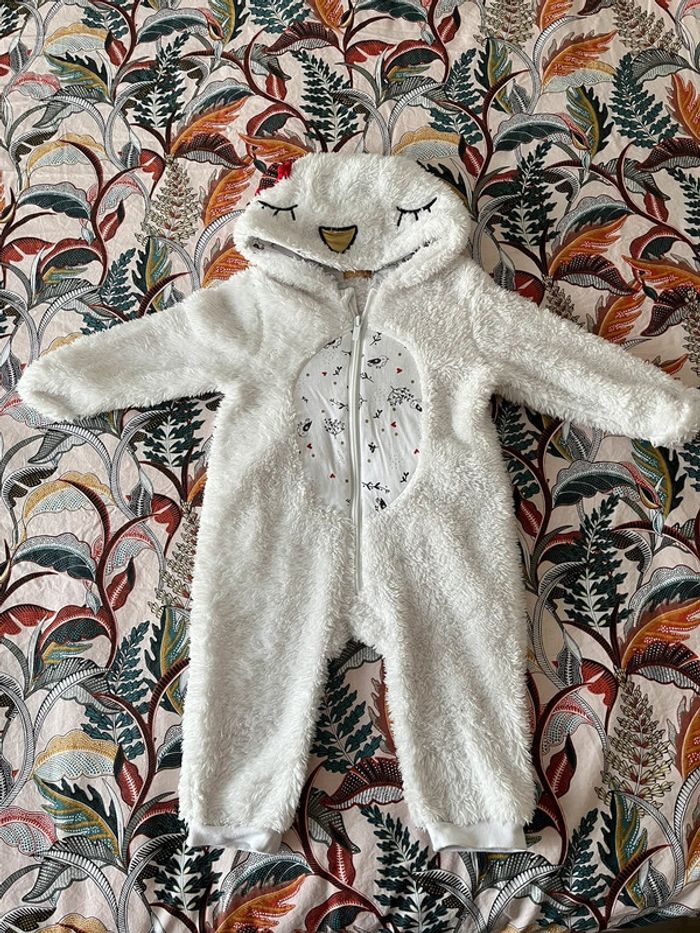 Combinaison sur pyjama hiver 18 mois