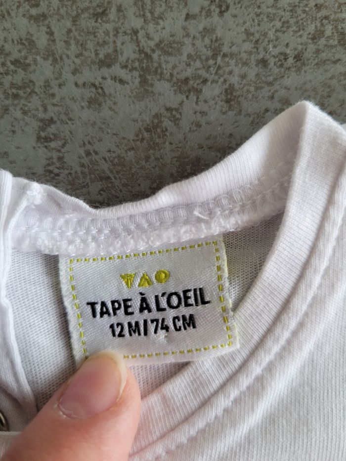 Tee-shirt - 12 mois - - photo numéro 3