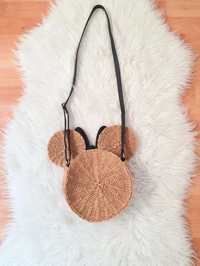Minnie Mouse sac en paille - photo numéro 3