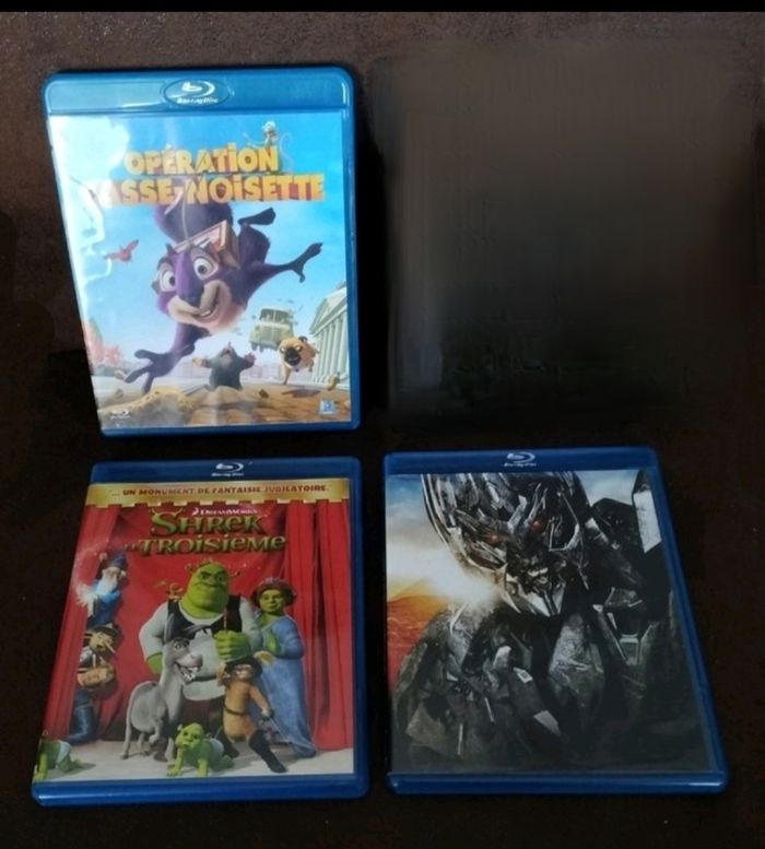 Lot de 3 Blu Ray