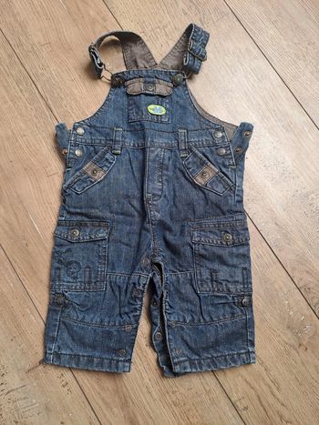 Salopette en jeans Sergent major 6 mois