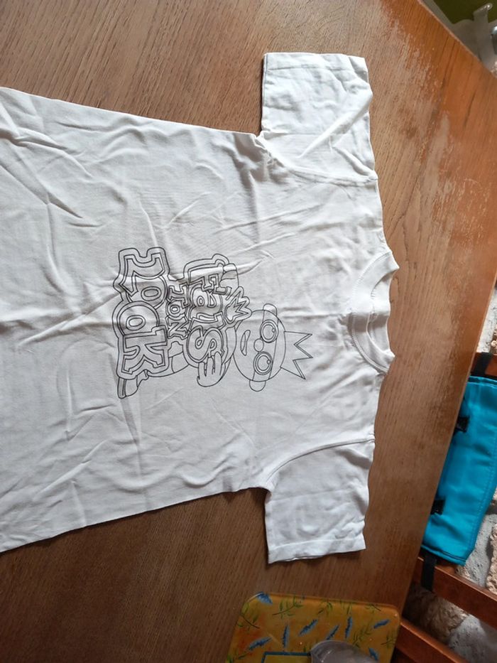 Tee-shirt coton 10ans Cocacola - photo numéro 2