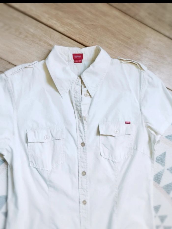 Robe chemise crème - Esprit - 38 = 36 actuel - Excellent État - photo numéro 8