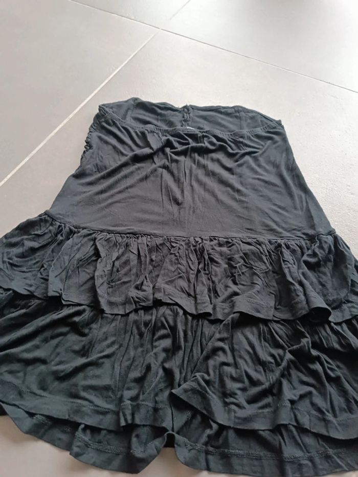 Bustier noir avec des volants - photo numéro 2