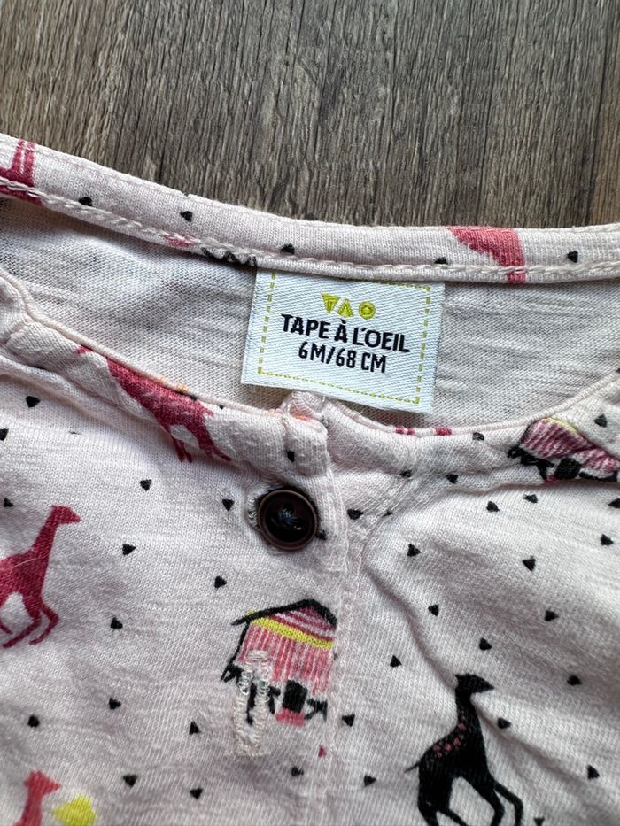 - Combishort Tape à l’œil - 6 mois - Très bon état - photo numéro 2