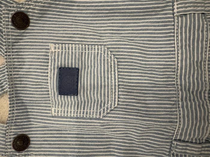 Salopette short à rayure - photo numéro 2