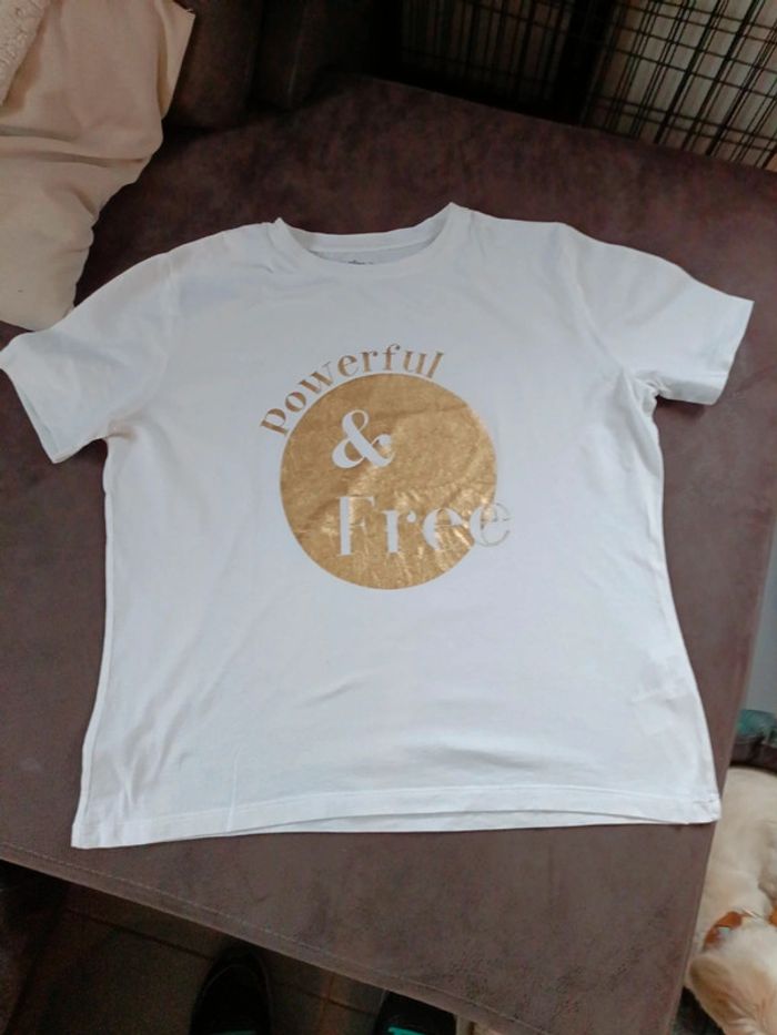 Tee-shirt blanc Gémo