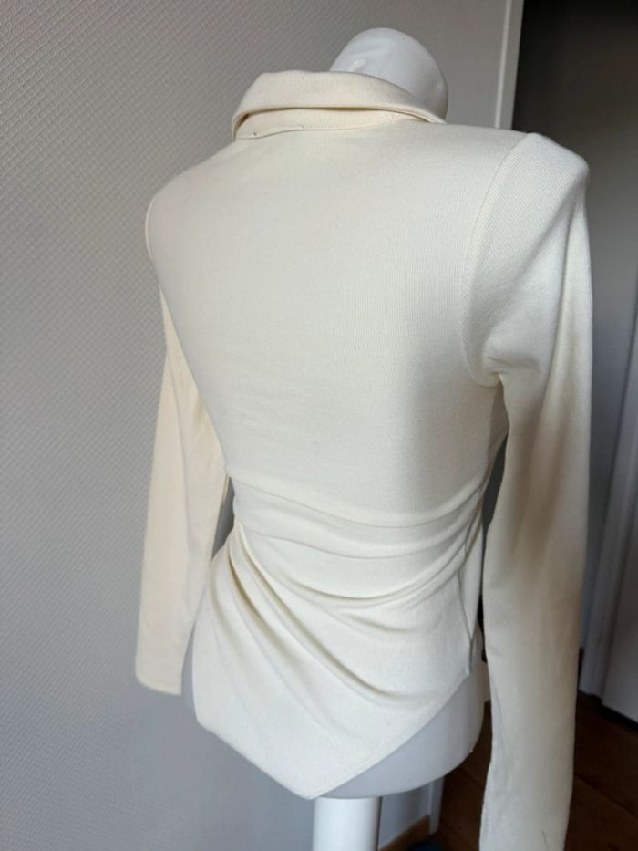 Body Zara crème en très bon état taille S - photo numéro 4