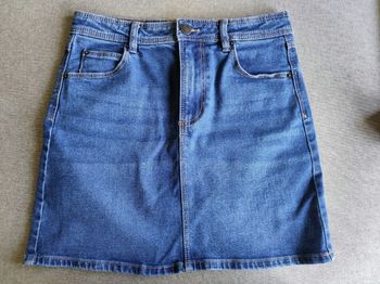 Jupe courte en jean