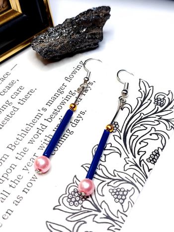 Magnifique paire de boucles d'oreilles en perles