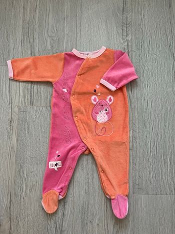 Pyjama bébé Pommette – 3 mois