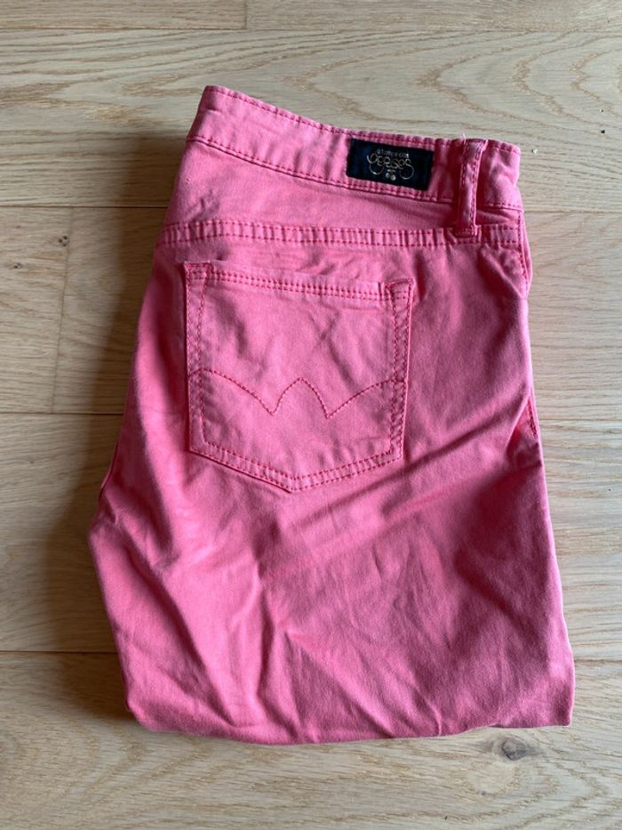 Pantalon Le Temps des Cerises 29 – Corail - photo numéro 4