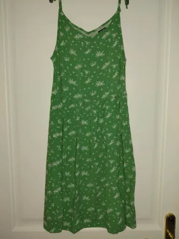 Robe été verte