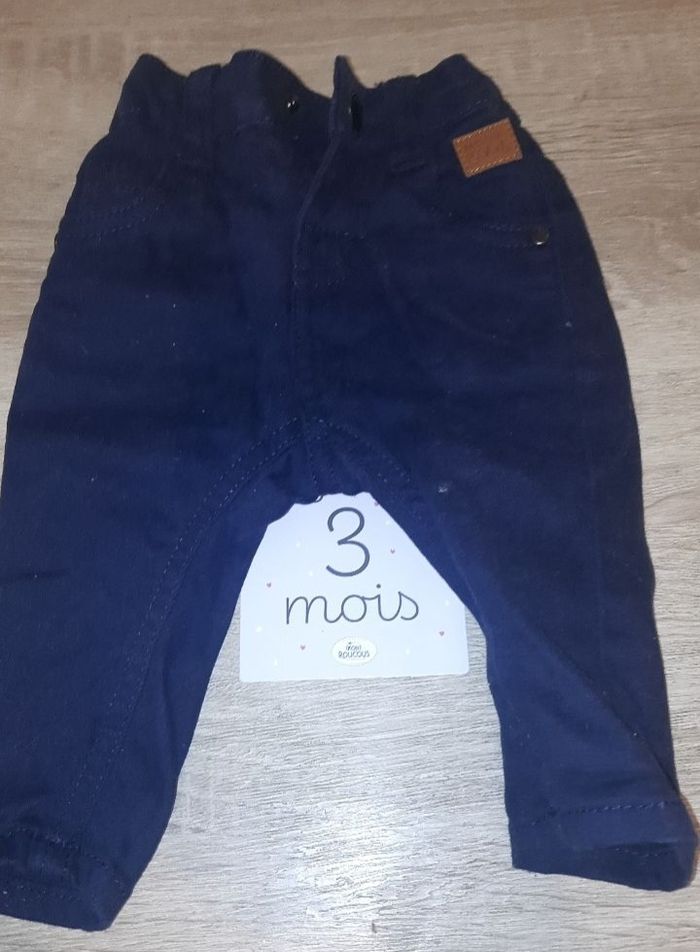 Pantalon garçon 3 mois