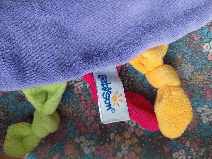 Doudou fusée multicolore Babysun - photo numéro 5