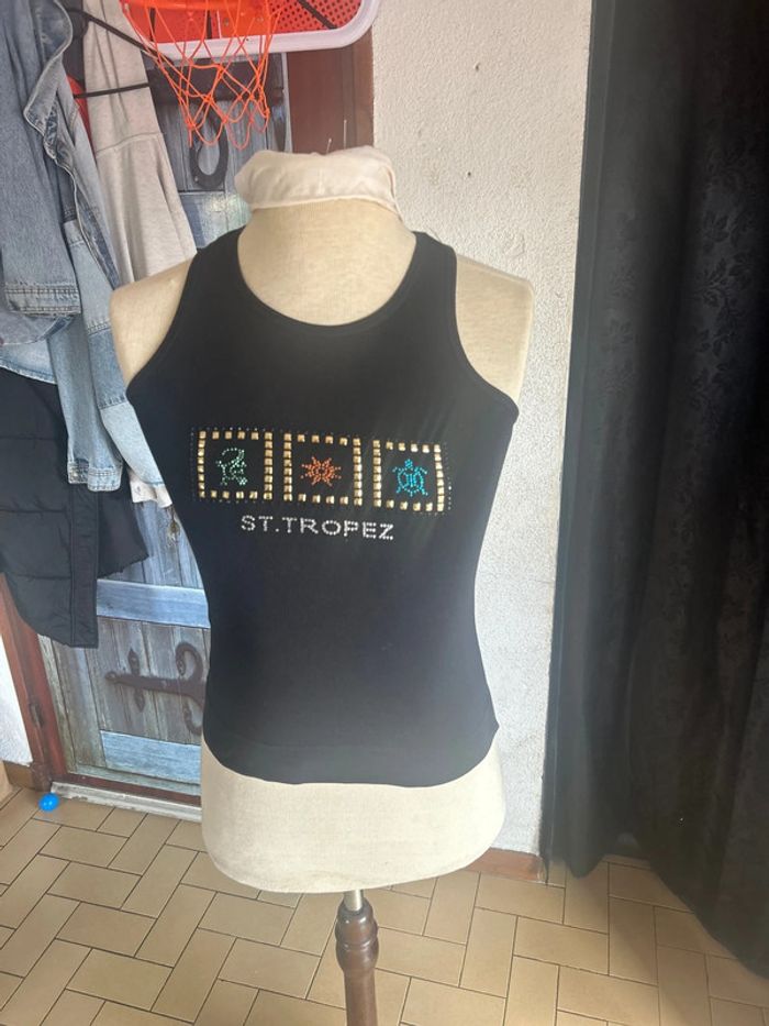 Débardeur noir femme Kariban
