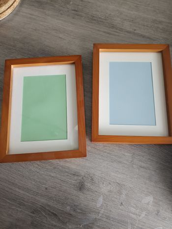 Lot de 2 cadres 17*22
