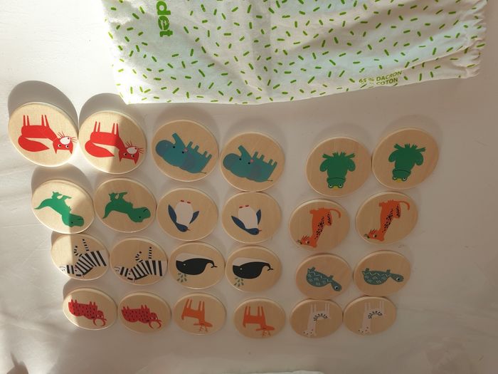 Lot 2 jeux Vertbaudet loto memory - photo numéro 5